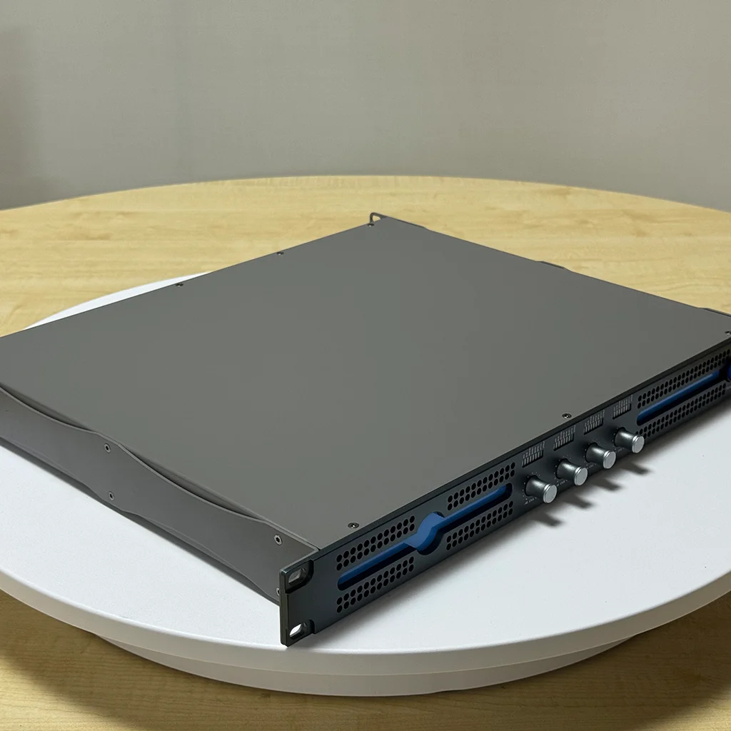 Hot Sales 1U 4*1300W Digital Amplifier 4-Channel KTV Sound System For Club Party Class D Audio Power 8ohm Concerts Outdoor
Hot Sales 1U 4*1300W Digital Amplifier 4-Channel KTV Sound System For Club Party Class D Audio Power 8ohm Concerts Outdoor