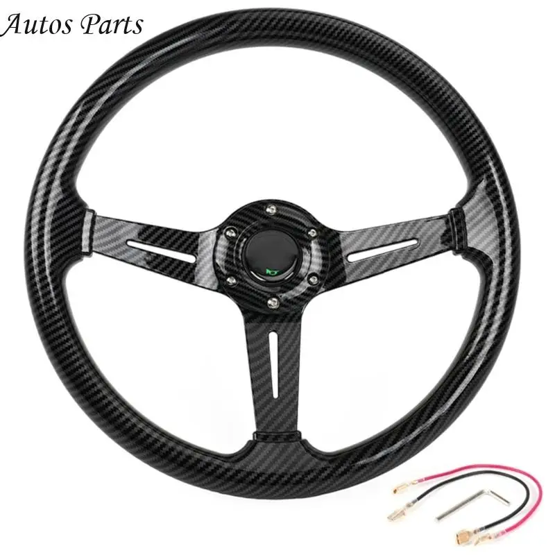 57BA Heat Resistant Anti Corrosion ABS Steering Wheel 14 Inch Universal 6 Bolt Design
57BA Heat Resistant Anti Corrosion ABS Steering Wheel 14 Inch Universal 6 Bolt Design
