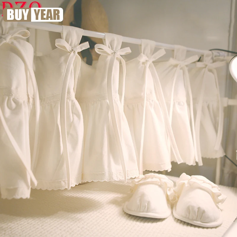 120*40 Korean Sweet Pleated Lace Short Curtains For Kitchen Solid Tab Top Half Curtains Bow Tie Window Valance Cotton Curtain
120*40 Korean Sweet Pleated Lace Short Curtains For Kitchen Solid Tab Top Half Curtains Bow Tie Window Valance Cotton Curtain