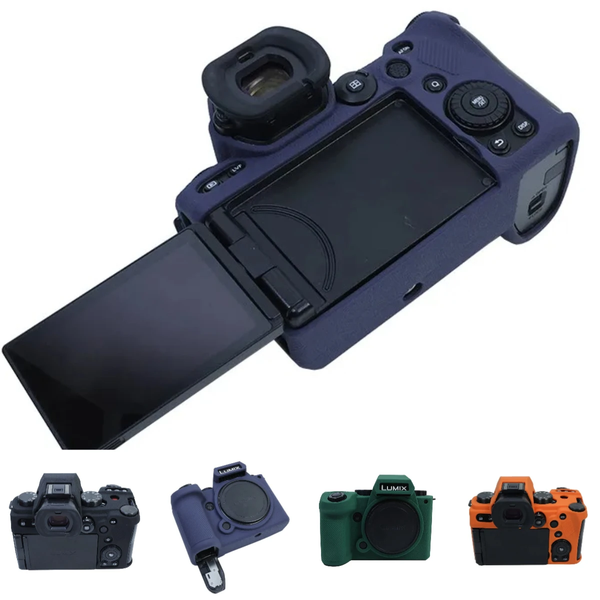 For Panasonic Lumix DC-S5 DC-S5M2 S5 Mark II DC-S5M2K S5II - Protective Rubber Skin Case For Camera
For Panasonic Lumix DC-S5 DC-S5M2 S5 Mark II DC-S5M2K S5II - Protective Rubber Skin Case For Camera
