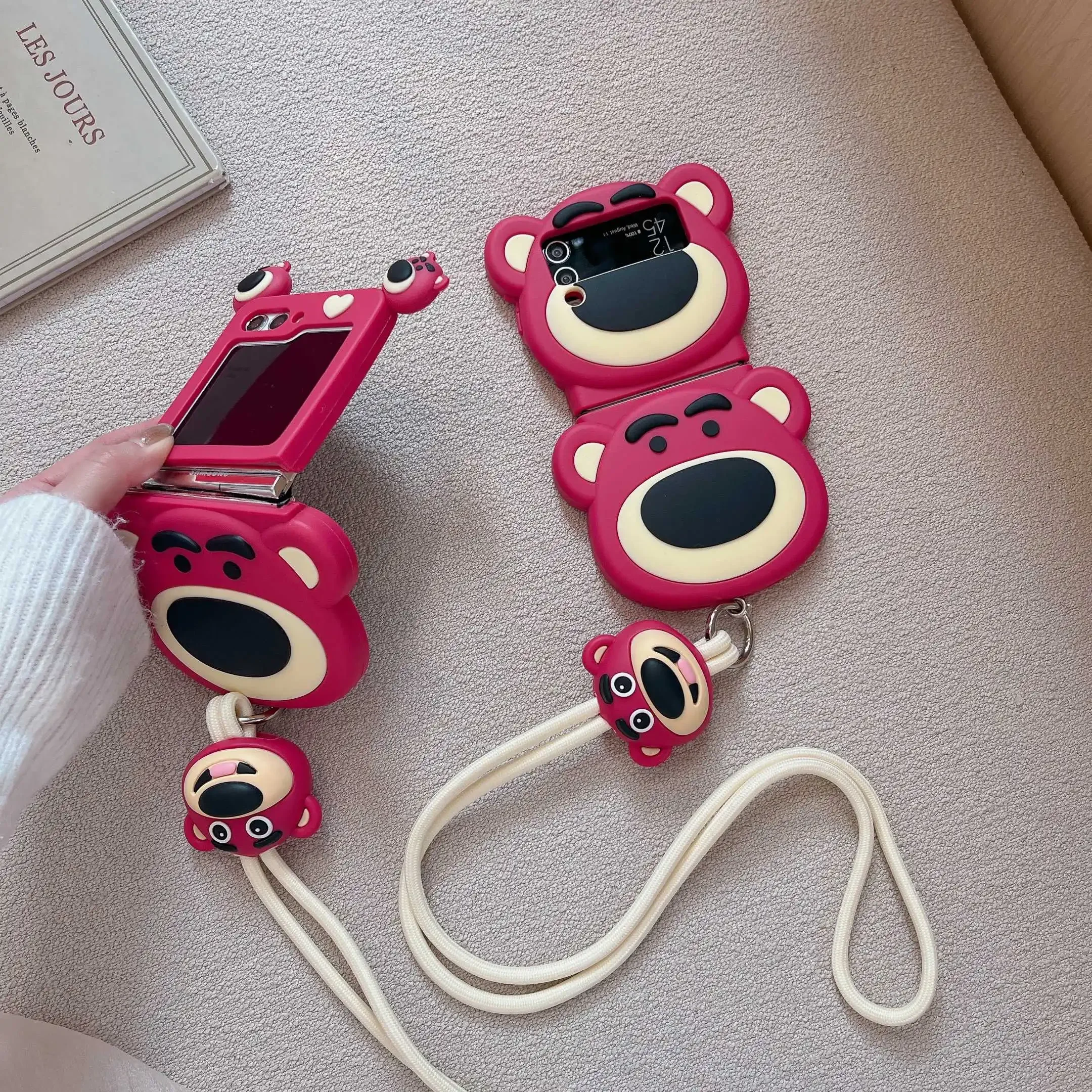 Cute Disneys Lotso Silicone soft shell Anime Phone Case for Samsung Galaxy Z Flip 3 4 Hard PC Back Cover for Z Flip 5 Case Case
Cute Disneys Lotso Silicone soft shell Anime Phone Case for Samsung Galaxy Z Flip 3 4 Hard PC Back Cover for Z Flip 5 Case Case