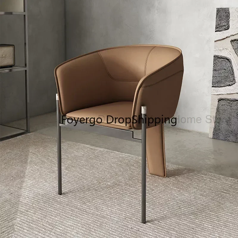 Kitchen Minimalist Leather Chair Modern Dining Room Computer Chair Study Office Design Sillas Comedor 접이식의자 Luxury Furniture
Kitchen Minimalist Leather Chair Modern Dining Room Computer Chair Study Office Design Sillas Comedor 접이식의자 Luxury Furniture