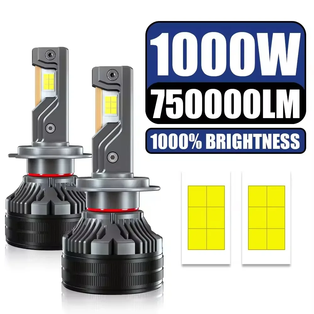 Q7 LED Car Headlight Bulbs H7 H11 H4 H3 340W 31000LM 6000K Triple Copper Tube Hi/Low Beam Super Bright Auto Front Lamp Laser 12V
Q7 LED Car Headlight Bulbs H7 H11 H4 H3 340W 31000LM 6000K Triple Copper Tube Hi/Low Beam Super Bright Auto Front Lamp Laser 12V