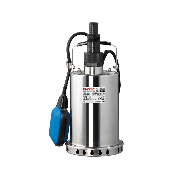 FIXTEC 1/2HP Electric Sewage Lift Pumps Submersible Sewage Pump For Pool And Pond Draining In Dirty Water
FIXTEC 1/2HP Electric Sewage Lift Pumps Submersible Sewage Pump For Pool And Pond Draining In Dirty Water