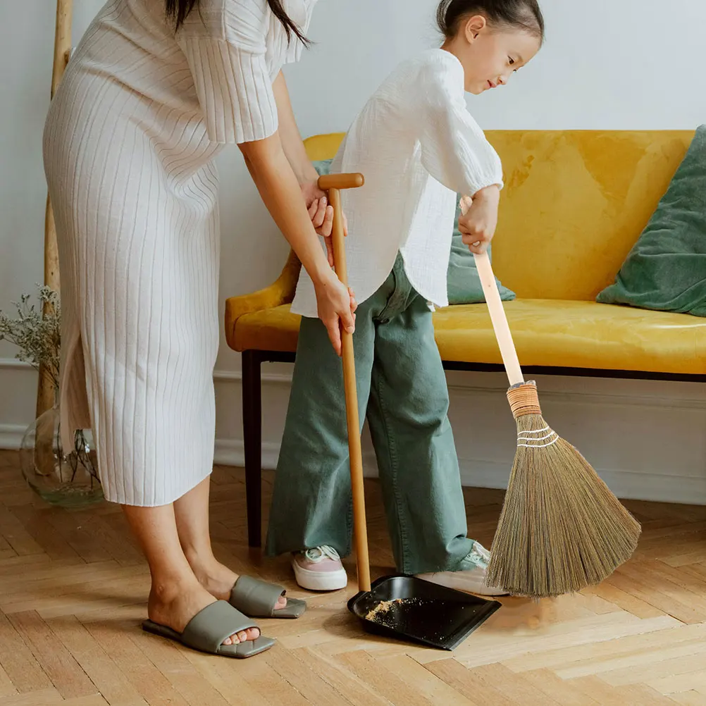 Miscanthus Woven Broom Corn Natural H held Soft Bristle Heavy Duty Sweeper Detachable Durable Living Bedroom Kitchen Floor
Miscanthus Woven Broom Corn Natural H held Soft Bristle Heavy Duty Sweeper Detachable Durable Living Bedroom Kitchen Floor