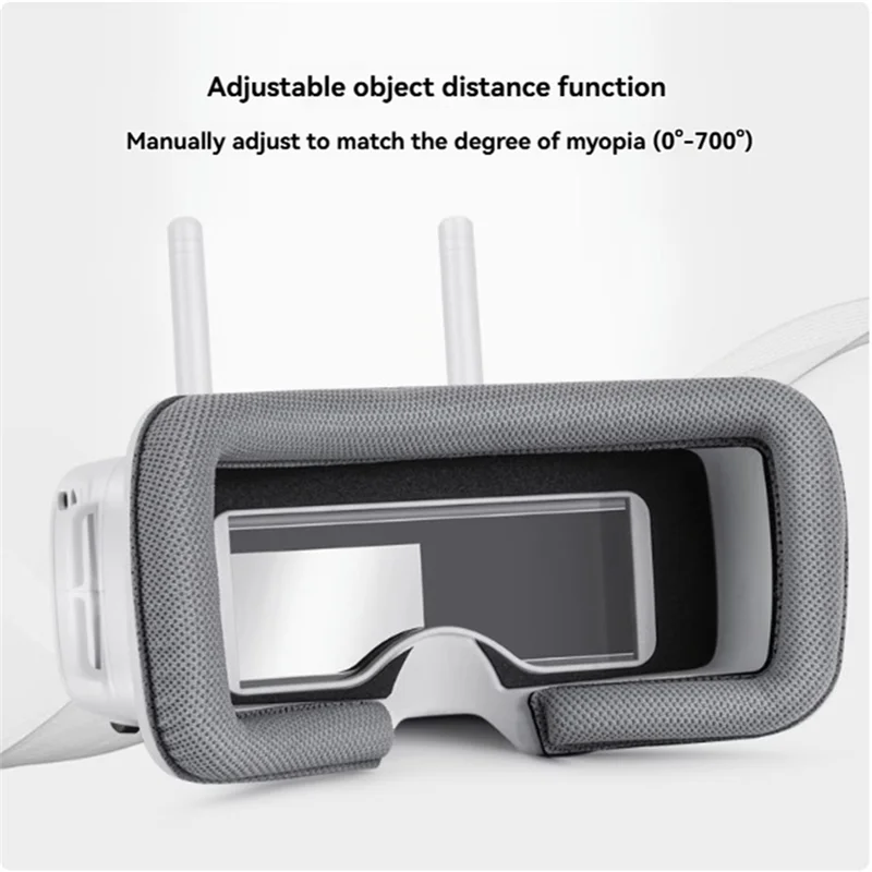 Y58A VR100 5.8Ghz FPV Goggles 40CH Dual Antenna 3 Inch Screen Focus Adjustable For Racing Drone Micro Whoop
Y58A VR100 5.8Ghz FPV Goggles 40CH Dual Antenna 3 Inch Screen Focus Adjustable For Racing Drone Micro Whoop