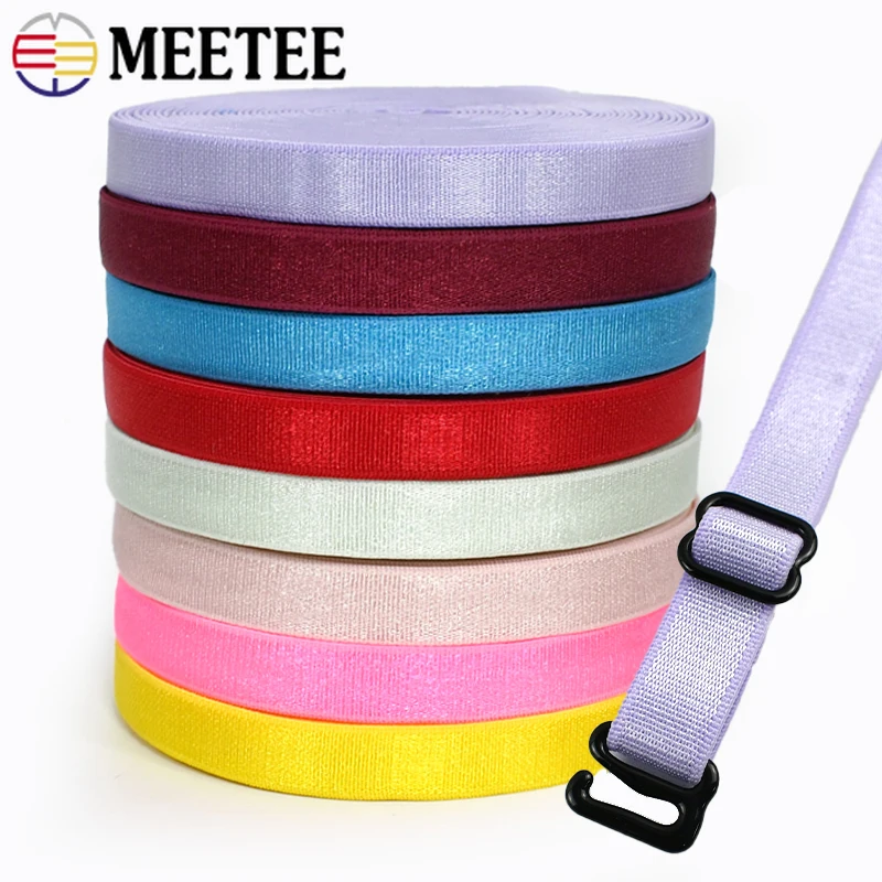 5/10/20Meters 10mm Nylon Elastic Bands Bikini Underwear Rubber Ribbon Bra Strap Webbings Stretch Tapes DIY Sewing Accessories
5/10/20Meters 10mm Nylon Elastic Bands Bikini Underwear Rubber Ribbon Bra Strap Webbings Stretch Tapes DIY Sewing Accessories