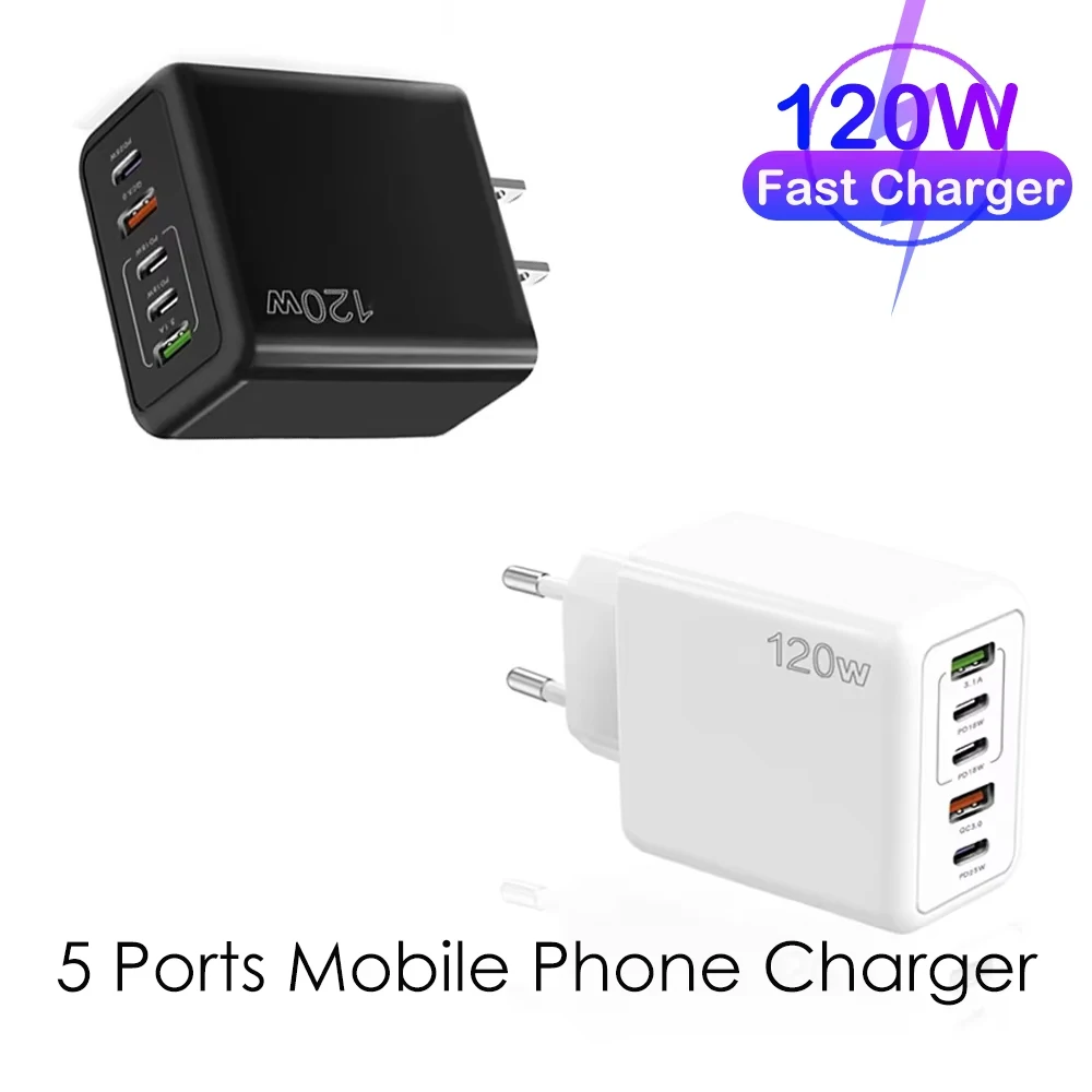 For Xiaomi 120W Fast Charger Multi Ports USBC PD Charger Quick Charge 3.0 Wall Phone Charger Adapter for iPhone 16 15 14 Samsung
For Xiaomi 120W Fast Charger Multi Ports USBC PD Charger Quick Charge 3.0 Wall Phone Charger Adapter for iPhone 16 15 14 Samsung