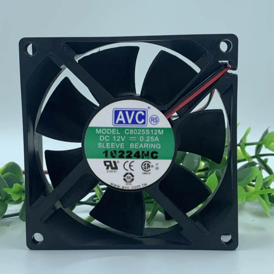 Оригинальный вентилятор охлаждения для AVC C8025S12M 12 В 8025 A Источник питания охлаждающий вентилятор шасси 8 см
Оригинальный вентилятор охлаждения для AVC C8025S12M 12 В 8025 A Источник питания охлаждающий вентилятор шасси 8 см