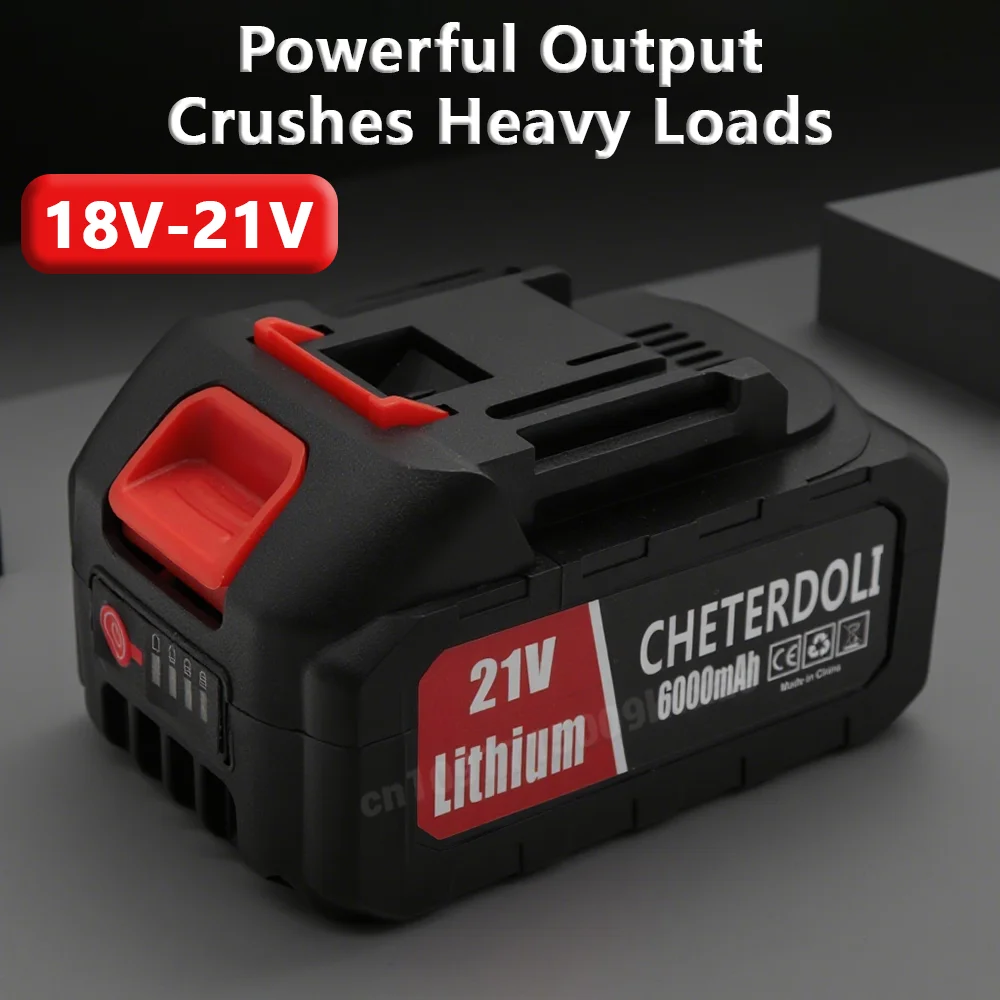 For Makita 18V Rechargeable Li-ion Battery for 21V Impact Wrench, Chainsaw & Angle Grinder
For Makita 18V Rechargeable Li-ion Battery for 21V Impact Wrench, Chainsaw & Angle Grinder