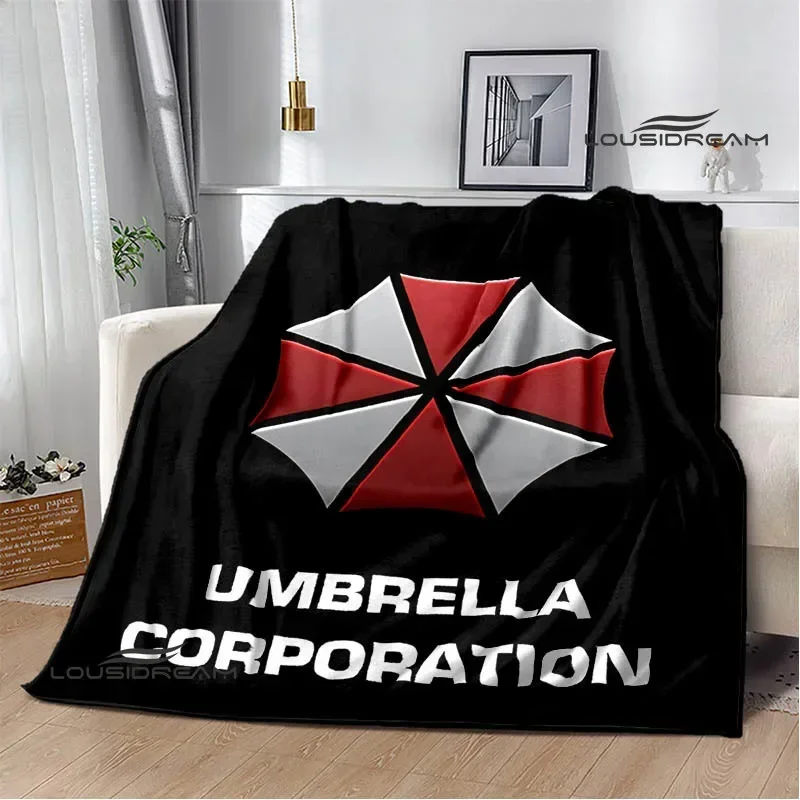 R-Resident Evil Umbrella printed blankets Picnic blanket Flange Warm blanket Home travel blankets bed linings birthday gift
R-Resident Evil Umbrella printed blankets Picnic blanket Flange Warm blanket Home travel blankets bed linings birthday gift
