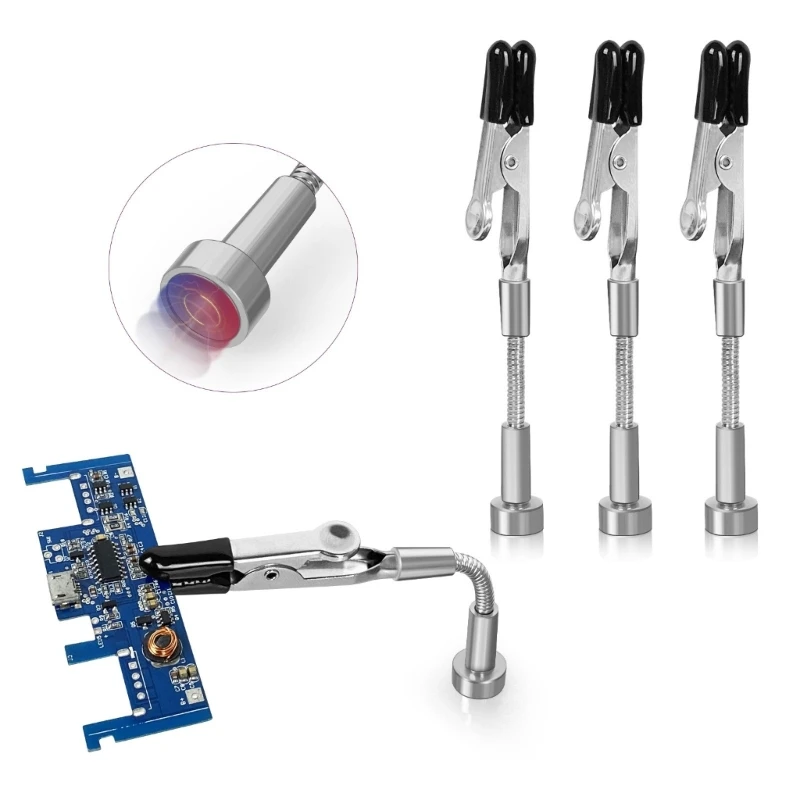 2/4Pcs Magnetic Helping Hands Soldering Aid with Flexible Gooseneck Metal Arms Third Hand for Automobile Electronics
2/4Pcs Magnetic Helping Hands Soldering Aid with Flexible Gooseneck Metal Arms Third Hand for Automobile Electronics