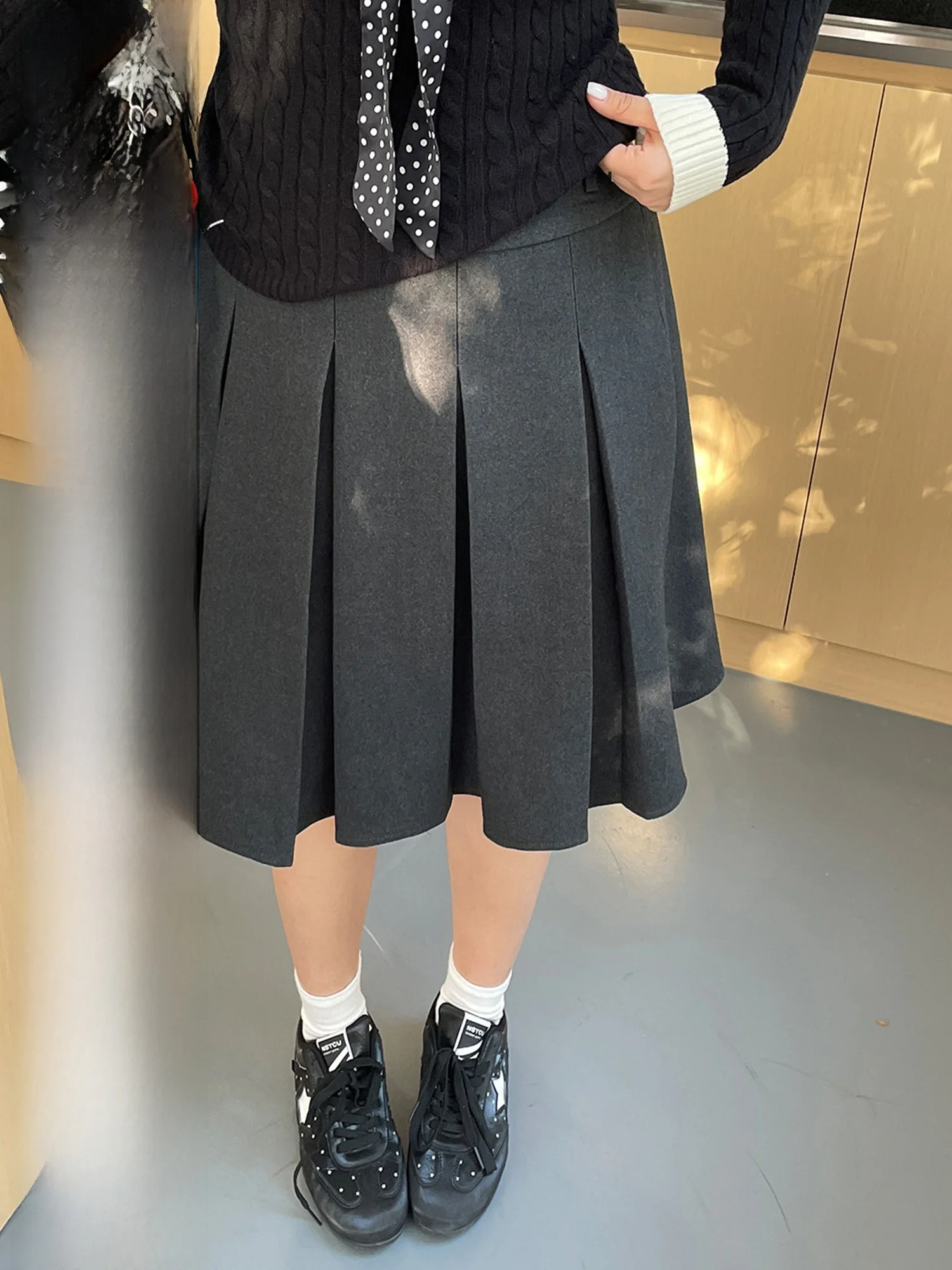 plus Size Beautiful Unique Half-length Pleated Skirt Spring Women's Fashion Slimming Short Skirt Casual Style mid Waist Design
plus Size Beautiful Unique Half-length Pleated Skirt Spring Women's Fashion Slimming Short Skirt Casual Style mid Waist Design