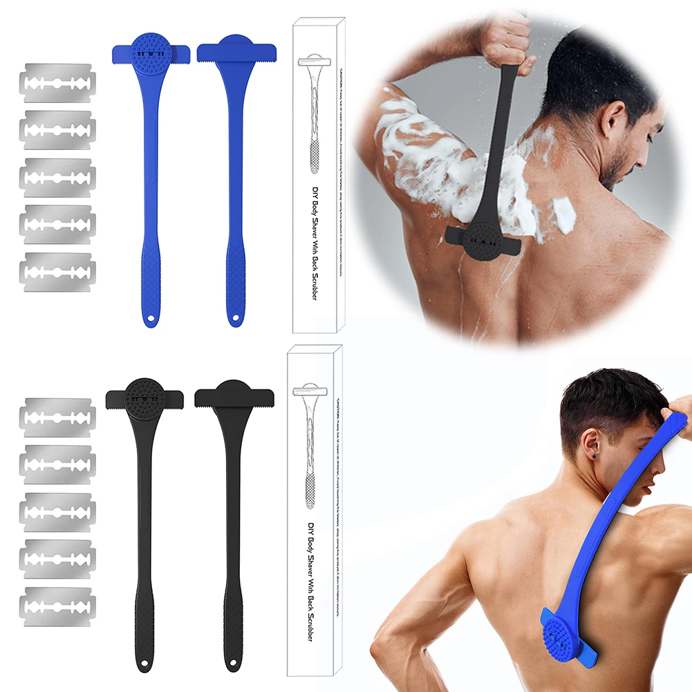 2 In 1 Men Back Shaver Long Handle Shaving Knife Anti-Slip Manual Shaving Razor for Wet Dry Shaving
2 In 1 Men Back Shaver Long Handle Shaving Knife Anti-Slip Manual Shaving Razor for Wet Dry Shaving