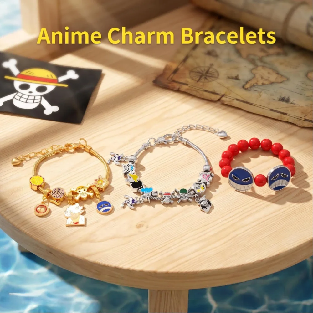 One Piece themed metal DIY bracelet. Perfect for everyday cosplay and party accessories, a gift for anime fans.
One Piece themed metal DIY bracelet. Perfect for everyday cosplay and party accessories, a gift for anime fans.