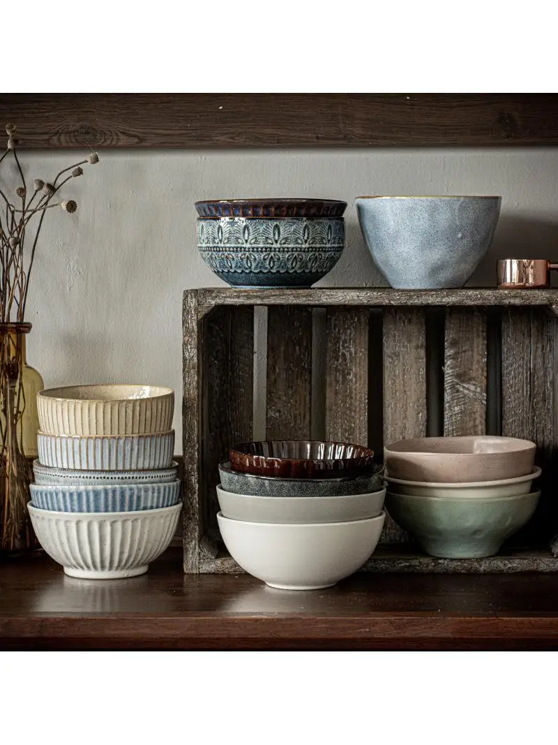 Retro Japanese Ceramic Bowl Salad Home Use Soup Bowl Instant Noodles Bowl Dining Utensils High Aesthetic Value Fruit Rice Bowl
Retro Japanese Ceramic Bowl Salad Home Use Soup Bowl Instant Noodles Bowl Dining Utensils High Aesthetic Value Fruit Rice Bowl