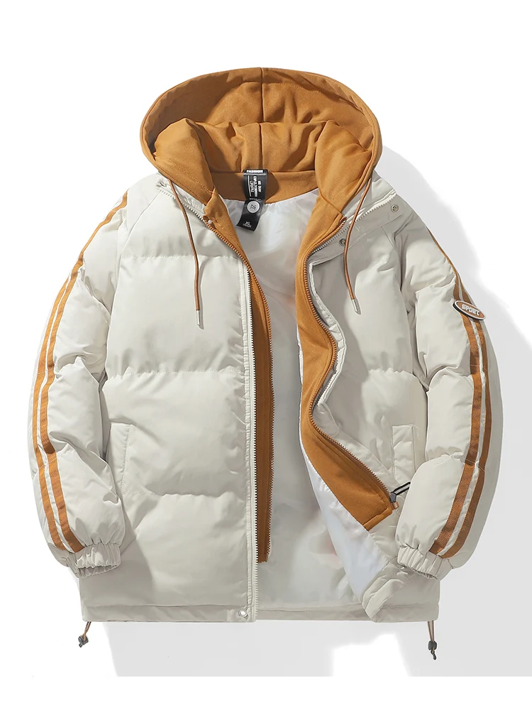 Thiened Cotton Jaet for Men Autumn Winter New Faion Brand Hooded Youth Warmth Outerwear Zipper Closure Stand Fit
Thiened Cotton Jaet for Men Autumn Winter New Faion Brand Hooded Youth Warmth Outerwear Zipper Closure Stand Fit