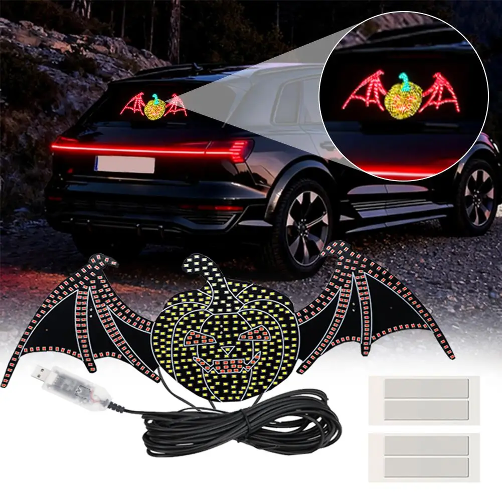 Автомобильные светодиодные декоративные фонари: тыквы, летучие мыши, эффект глаза демона, креативные, привлекательные, для создания атмосферы, динамические, забавные, G4S4
Автомобильные светодиодные декоративные фонари: тыквы, летучие мыши, эффект глаза демона, креативные, привлекательные, для создания атмосферы, динамические, забавные, G4S4