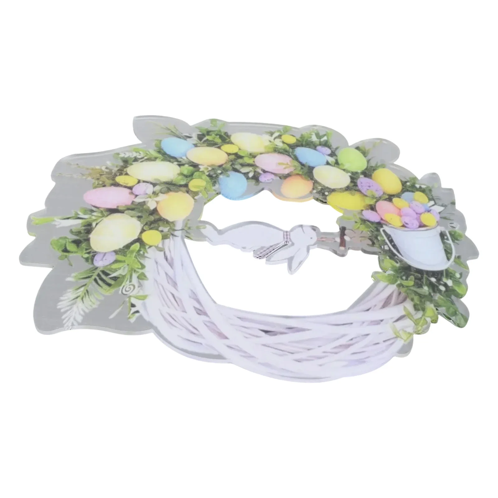 Acrylic Easter Wreath Pendant Charming Easter Flower Wreath Acrylic Decor For Spring Celebrations Spring-themed Decorations
Acrylic Easter Wreath Pendant Charming Easter Flower Wreath Acrylic Decor For Spring Celebrations Spring-themed Decorations