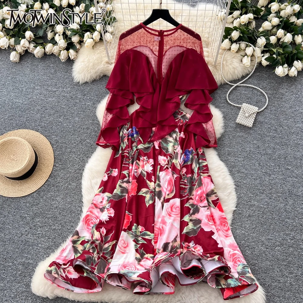 TWOTWINSTYLE утягивающее ажурное платье с принтом для женщин, элегантное платье с круглым вырезом и длинными рукавами, высокой талией, женское новое KDR 529630
TWOTWINSTYLE утягивающее ажурное платье с принтом для женщин, элегантное платье с круглым вырезом и длинными рукавами, высокой талией, женское новое KDR 529630
