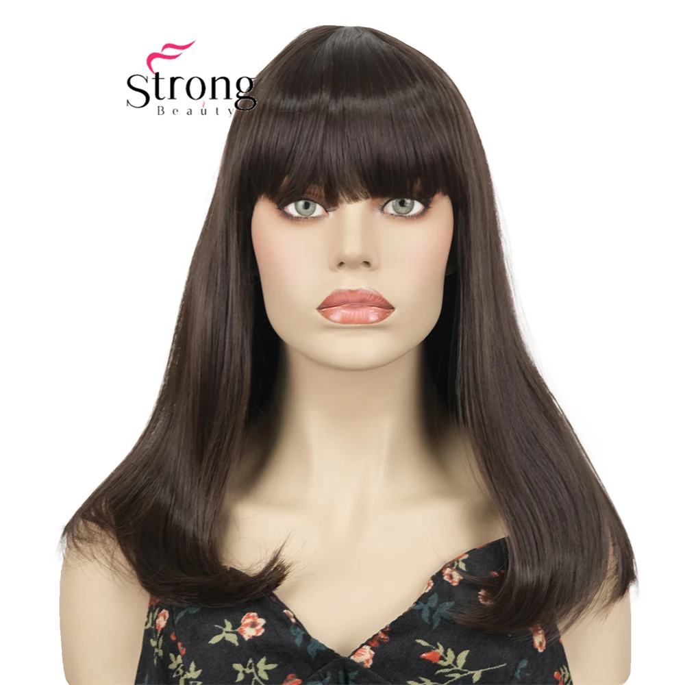 Long Brown Wigs for Women Synthetic Glueless Realistic Straight Brown Wig with Bangs, Heat Resistant Natural Wig for Girls Daily
Long Brown Wigs for Women Synthetic Glueless Realistic Straight Brown Wig with Bangs, Heat Resistant Natural Wig for Girls Daily