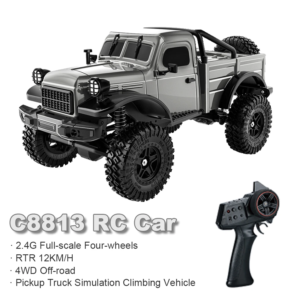 1/18 моделирование радиоуправляемого автомобиля C8813 4WD альпинистский внедорожный пикап гусеничный профессиональный радиоуправляемый автомобиль радиоуправляемые автомобили для взрослых игрушки подарки для детей 
1/18 моделирование радиоуправляемого автомобиля C8813 4WD альпинистский внедорожный пикап гусеничный профессиональный радиоуправляемый автомобиль радиоуправляемые автомобили для взрослых игрушки подарки для детей