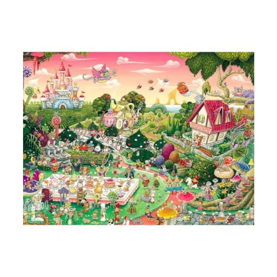 Adults' jigsaw puzzle for tabletop use, plastic material, multicolor, no-glue assembly and high satisfaction
Adults' jigsaw puzzle for tabletop use, plastic material, multicolor, no-glue assembly and high satisfaction