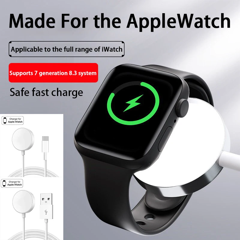 Быстрое зарядное устройство для Apple Watch USB C Беспроводное зарядное устройство для IWatch Series 9 8 7 SE 6 5 4 3 2 1, магнитные аксессуары для быстрой зарядки
Быстрое зарядное устройство для Apple Watch USB C Беспроводное зарядное устройство для IWatch Series 9 8 7 SE 6 5 4 3 2 1, магнитные аксессуары для быстрой зарядки