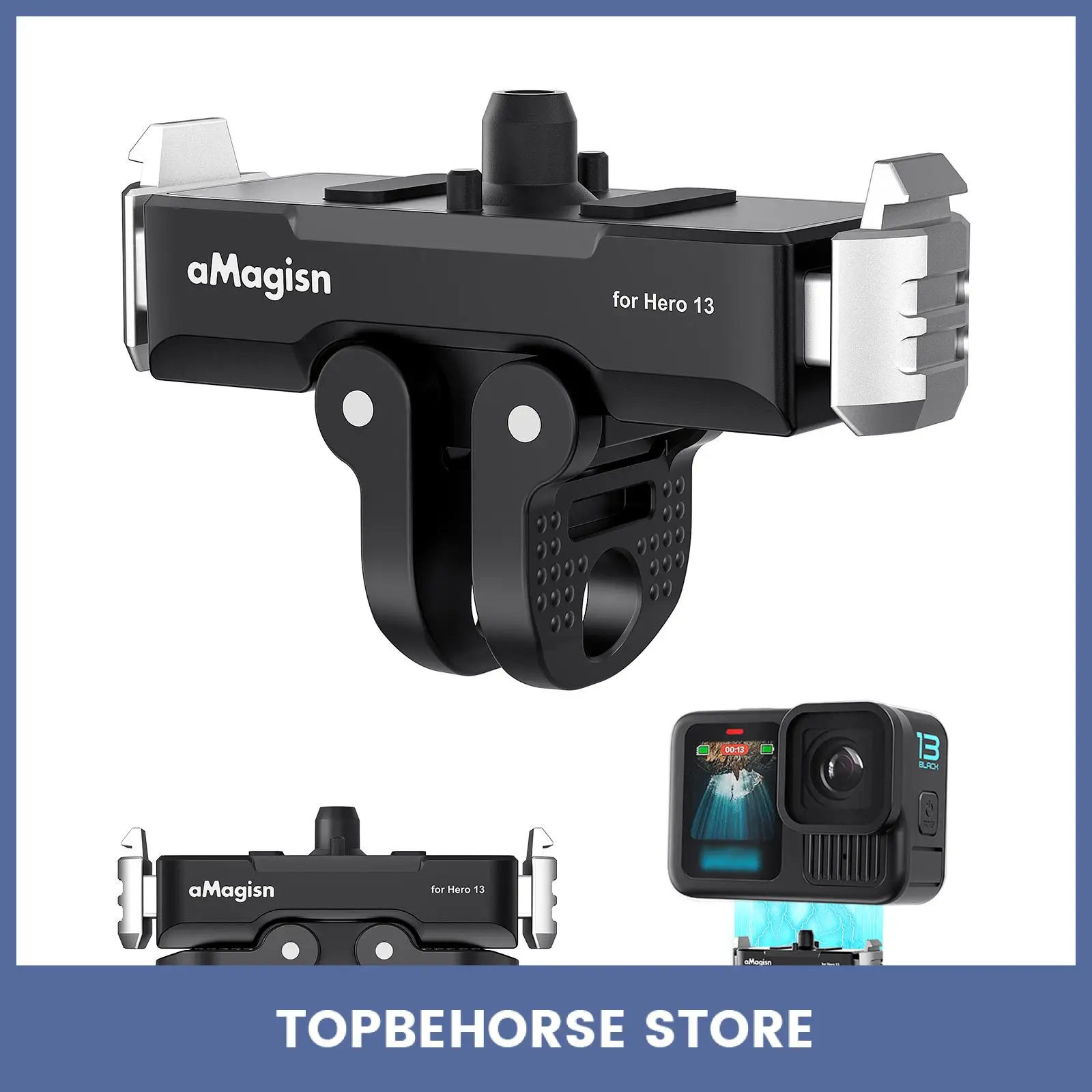 Для GoPro Hero 13 металлический быстроразъемный Магнитный быстроразъемный Многофункциональный кронштейн Запчасти для спортивной камеры аксессуары
Для GoPro Hero 13 металлический быстроразъемный Магнитный быстроразъемный Многофункциональный кронштейн Запчасти для спортивной камеры аксессуары