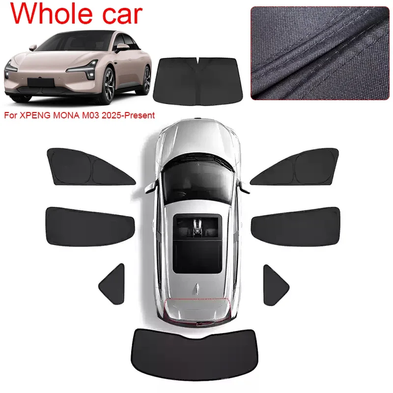Premium Car-Specific Privacy Sunshade Curtain For XPENG MONA M03 2025-2026 Auto Anti-UV Heat Insulation Protect Cover Accessory
Premium Car-Specific Privacy Sunshade Curtain For XPENG MONA M03 2025-2026 Auto Anti-UV Heat Insulation Protect Cover Accessory