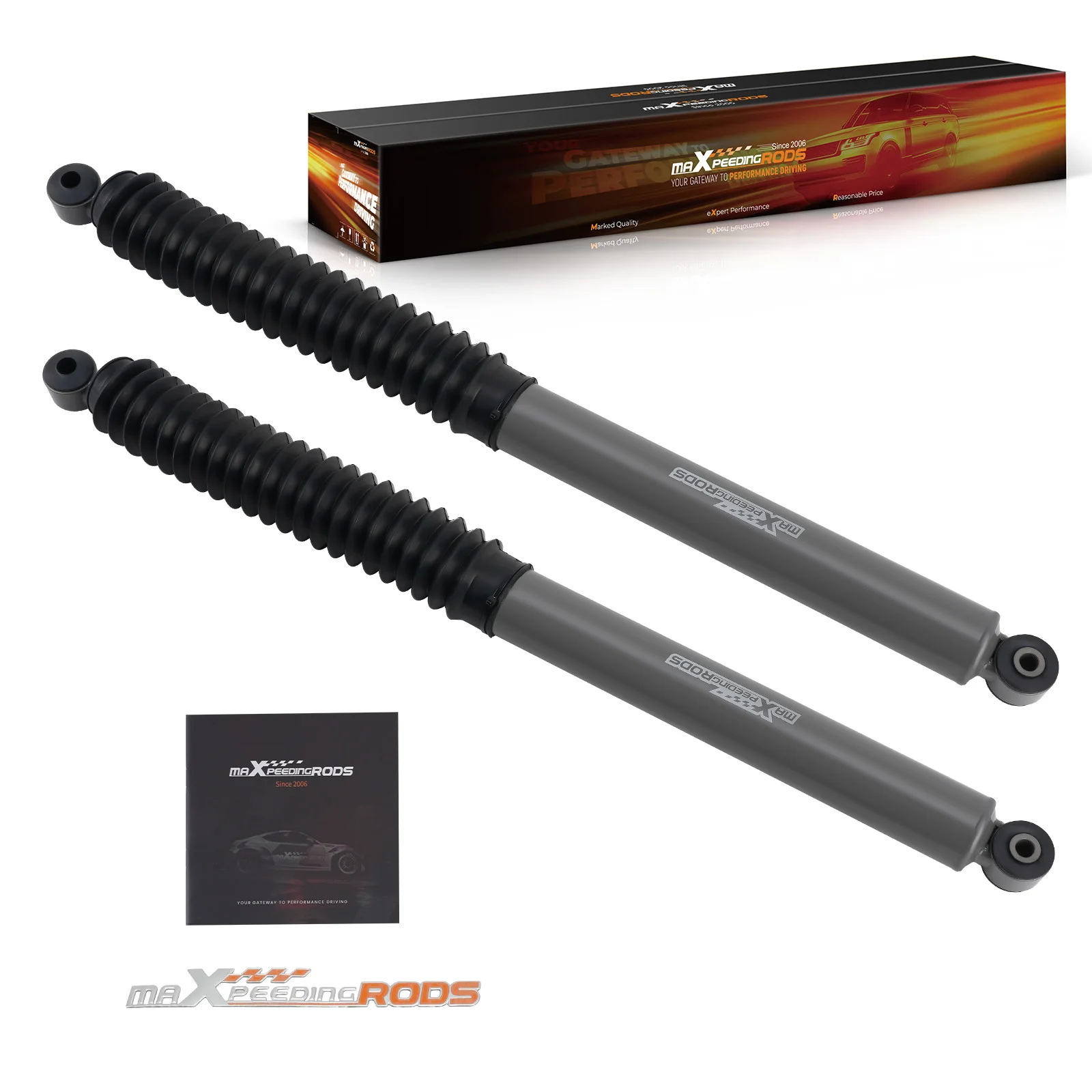 0-2 inch Rear Shocks Pair for Ford F-250/350 Super Duty 1999-2016 Lift Kit
0-2 inch Rear Shocks Pair for Ford F-250/350 Super Duty 1999-2016 Lift Kit