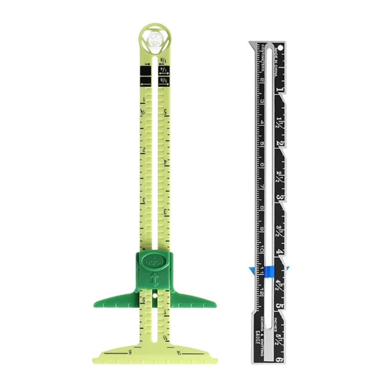 Sliding Gauge DIY Tool Home Seam Ruler Measuring Gauge Quilting Tailors Ruler Dropship
Sliding Gauge DIY Tool Home Seam Ruler Measuring Gauge Quilting Tailors Ruler Dropship