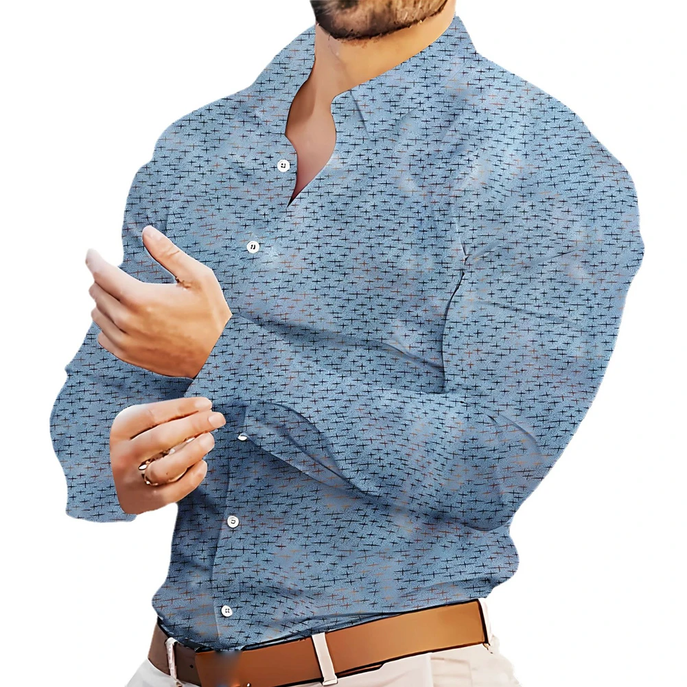 Evening Outfit Button Down Tops Business Party Shirt Business Casual Shirt Comfortable Fit Perfect For Holidays Polyester Fabric
Evening Outfit Button Down Tops Business Party Shirt Business Casual Shirt Comfortable Fit Perfect For Holidays Polyester Fabric