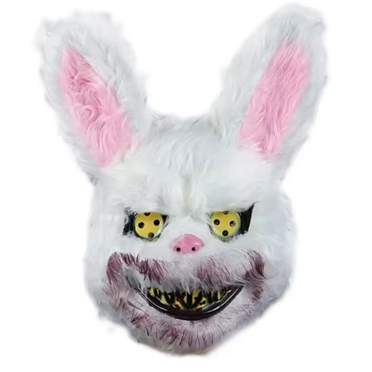 Halloween Bloody Bunny Mask Bloody Plush Creepy Rabbit Animal Head Mask for Cosplay Masquerade Party Supplies
Halloween Bloody Bunny Mask Bloody Plush Creepy Rabbit Animal Head Mask for Cosplay Masquerade Party Supplies