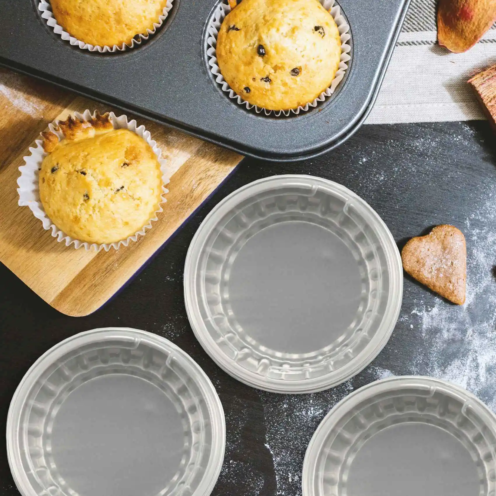 2025 Trend100pcs 5Oz 125Ml Disposable Cake Baking Cups Muffin Liners Cups With Lids Aluminum Foil Cupcake Baking Cups
2025 Trend100pcs 5Oz 125Ml Disposable Cake Baking Cups Muffin Liners Cups With Lids Aluminum Foil Cupcake Baking Cups