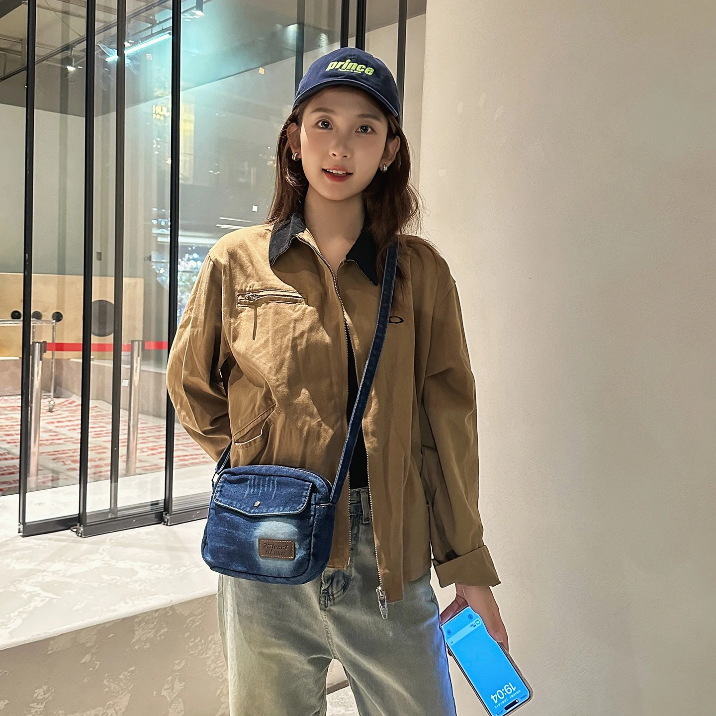 Mini Jean Women's Bag Single Shoulder Bag Denim Messenger Bag Y2K Eco Bag Korean Shopper Handbags Vintage Satchels Unique Purse
Mini Jean Women's Bag Single Shoulder Bag Denim Messenger Bag Y2K Eco Bag Korean Shopper Handbags Vintage Satchels Unique Purse