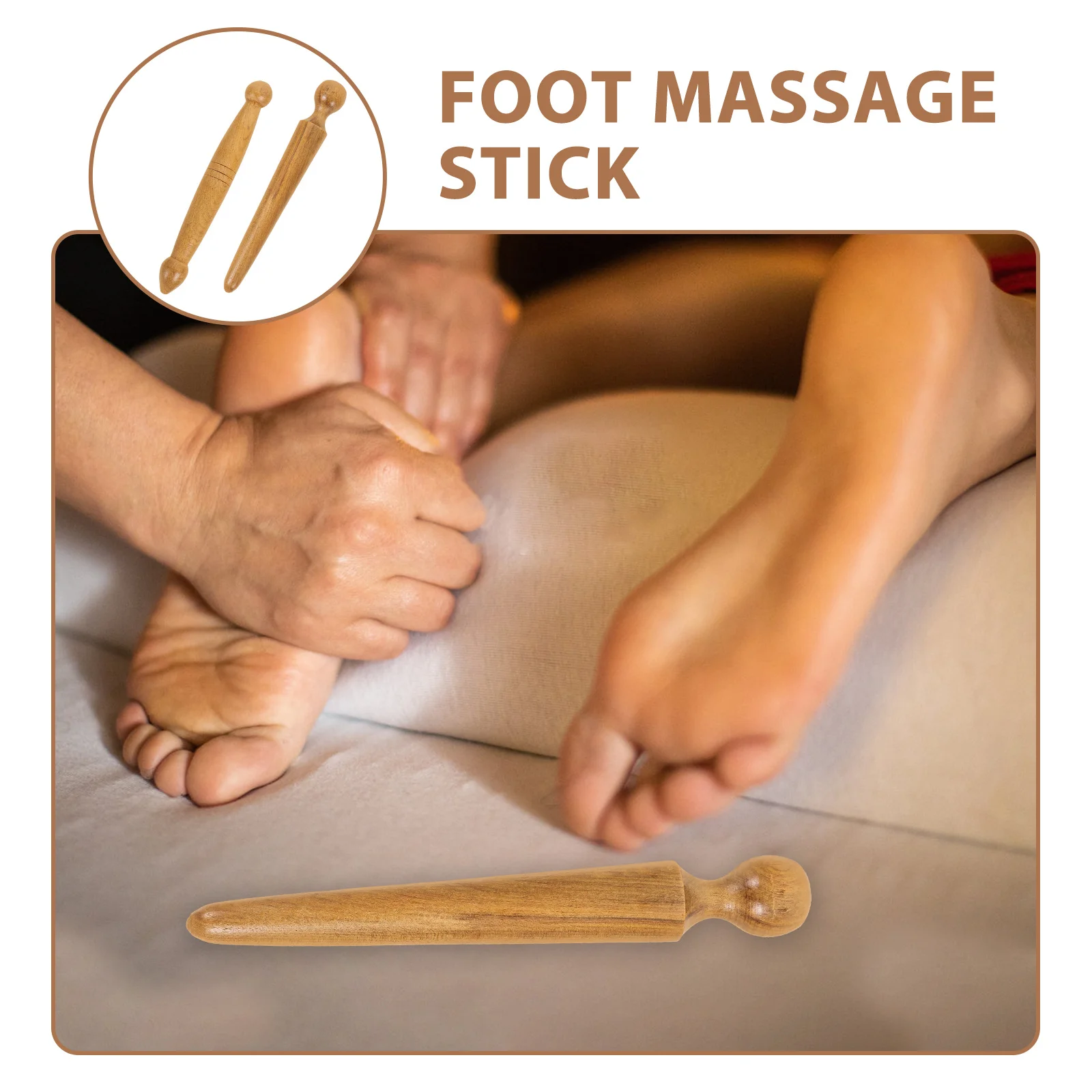 2pcs Foot Massage Wood Stick Smooth Solid Wooden Massager For Relaxation Blood Circulation Home Travel Use Body Relief Tool
2pcs Foot Massage Wood Stick Smooth Solid Wooden Massager For Relaxation Blood Circulation Home Travel Use Body Relief Tool