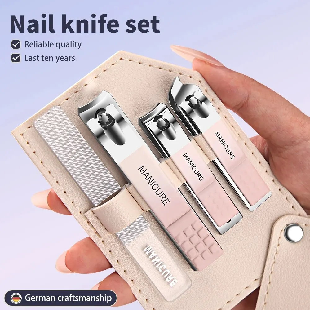 German High-End Nail Clipper Set, Imported Original Dedicated Nail Clipper Spoon, Women's Tools 4-Piece Set, Simple Nail Clipper
German High-End Nail Clipper Set, Imported Original Dedicated Nail Clipper Spoon, Women's Tools 4-Piece Set, Simple Nail Clipper