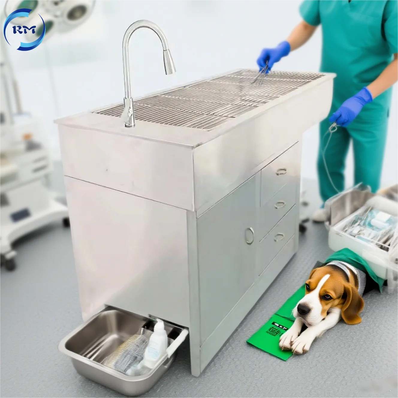 Veterinary Examination Bed Surgical Stainless Steel Table With Flush Faucet/drawer Treatment Tables For Pets
Veterinary Examination Bed Surgical Stainless Steel Table With Flush Faucet/drawer Treatment Tables For Pets