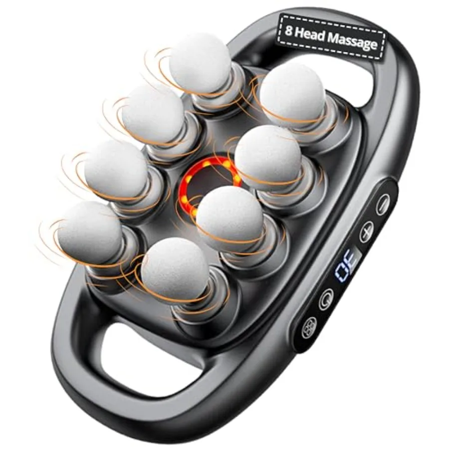 8 Head Massage Gun Deep Tissue for Neck, Shoulder, Back Massager Massage Gun Deep Tissue for Muscle Recovery Quiet, Portable an
8 Head Massage Gun Deep Tissue for Neck, Shoulder, Back Massager Massage Gun Deep Tissue for Muscle Recovery Quiet, Portable an