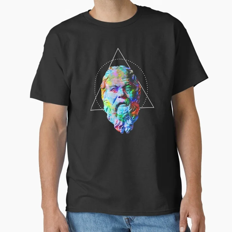 Colorful Geometric Socrates - Artsy Philosophy Gift T Shirt for Philosophers Funny Greek large tee size Tops S-6XL
Colorful Geometric Socrates - Artsy Philosophy Gift T Shirt for Philosophers Funny Greek large tee size Tops S-6XL