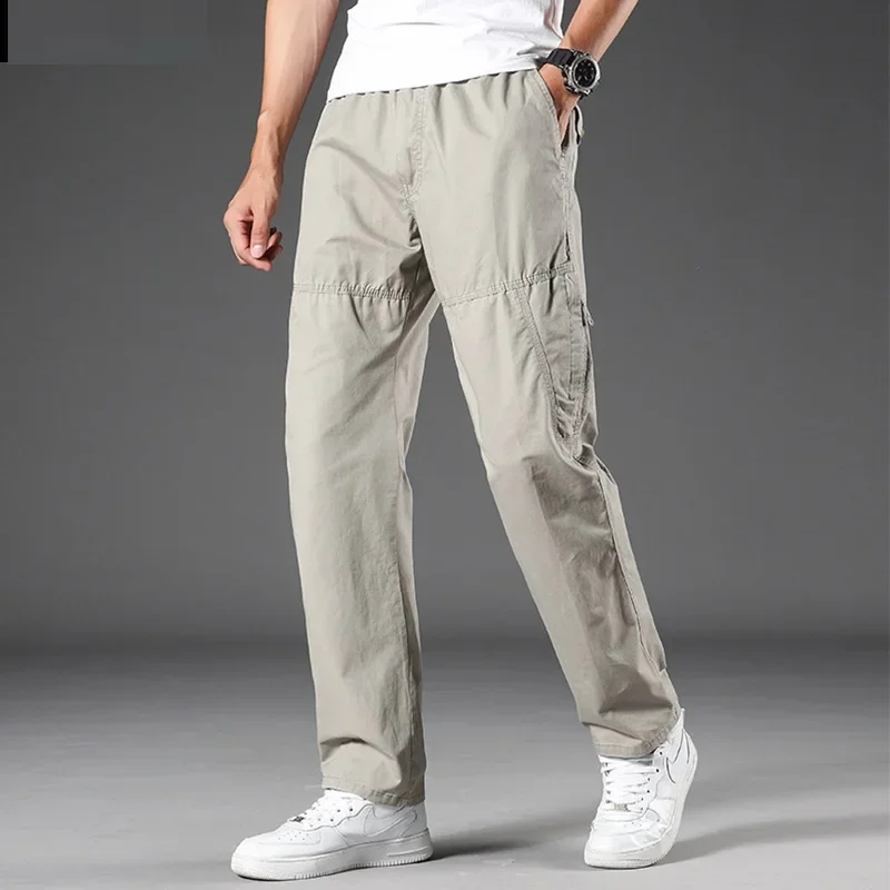 Spring Summer Fashion Men Pants Casual Cotton Long Pants Straight Joggers Homme Plus Size 5xl 6xl Flat Trousers For Men Clothing
Spring Summer Fashion Men Pants Casual Cotton Long Pants Straight Joggers Homme Plus Size 5xl 6xl Flat Trousers For Men Clothing