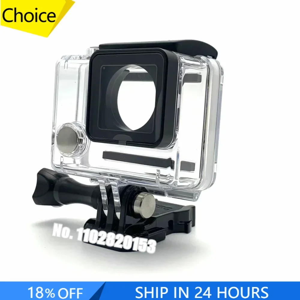 Genuine Underwater Waterproof Shell Diving Housing Box Protective Case For GoPro Hero 4 hero3 hero3+ Camera Accessories
Genuine Underwater Waterproof Shell Diving Housing Box Protective Case For GoPro Hero 4 hero3 hero3+ Camera Accessories