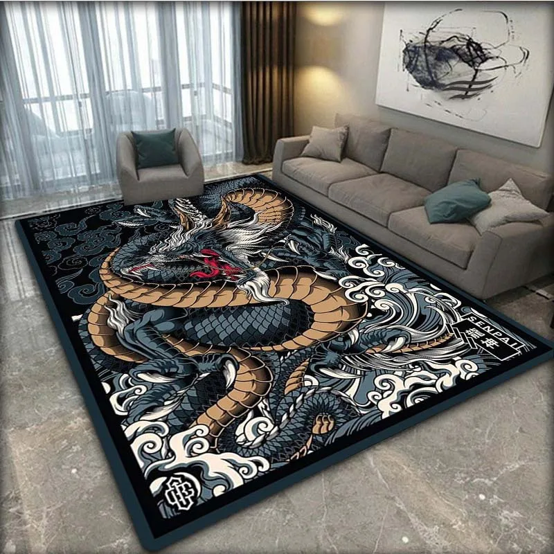 3D China Dragon Myth Art Cartoon Carpet Rug for Home Living Room Bedroom Sofa Doormat Decor,Kid Play Area Rug Non-slip Floor Mat
3D China Dragon Myth Art Cartoon Carpet Rug for Home Living Room Bedroom Sofa Doormat Decor,Kid Play Area Rug Non-slip Floor Mat