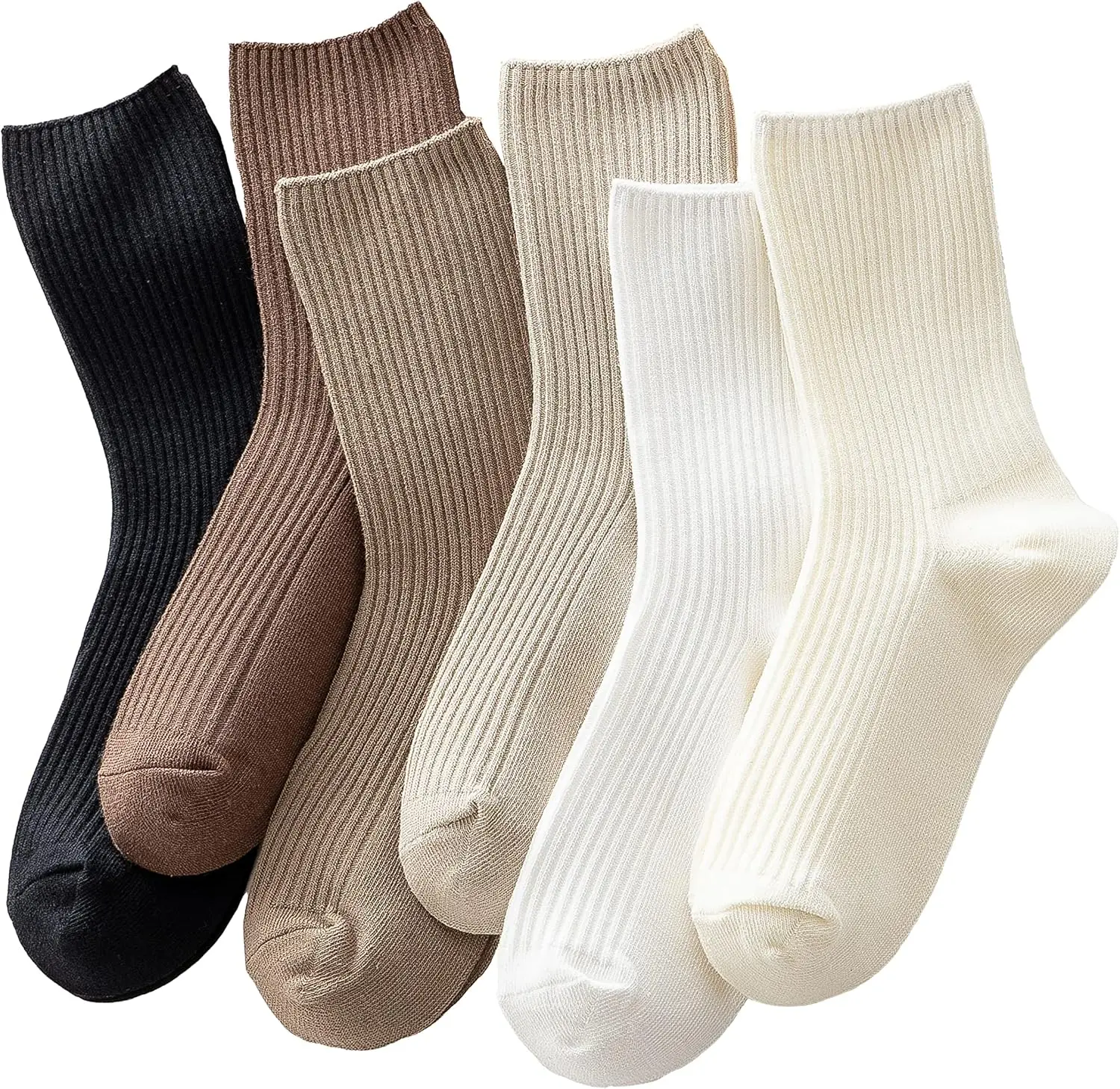 Cute Crew Socks for Women - Casual Athletic Aesthetic Neutral Cotton Socks, Granola Girls Clothes
Cute Crew Socks for Women - Casual Athletic Aesthetic Neutral Cotton Socks, Granola Girls Clothes
