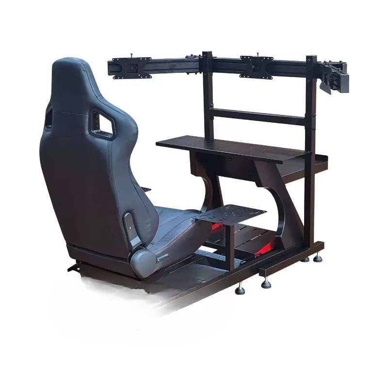 Electric flight emulator aircraft cabin third generation small three screen display
Electric flight emulator aircraft cabin third generation small three screen display