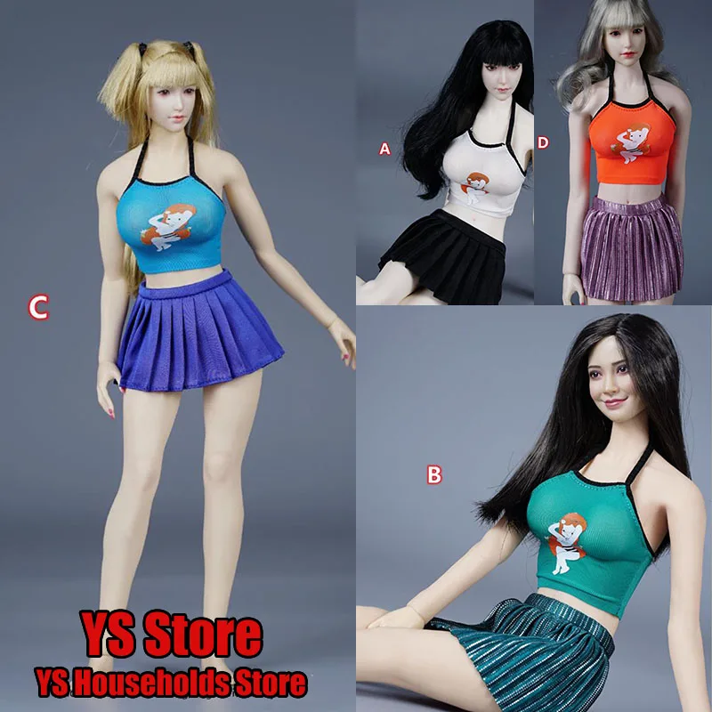 SA Toys SA043 1/6 Woman Soldier Summer Beach Pleated Skirt Sweet Cute Print Sun Tops Suit Accessory Fit 12" Action Figure Body
SA Toys SA043 1/6 Woman Soldier Summer Beach Pleated Skirt Sweet Cute Print Sun Tops Suit Accessory Fit 12" Action Figure Body