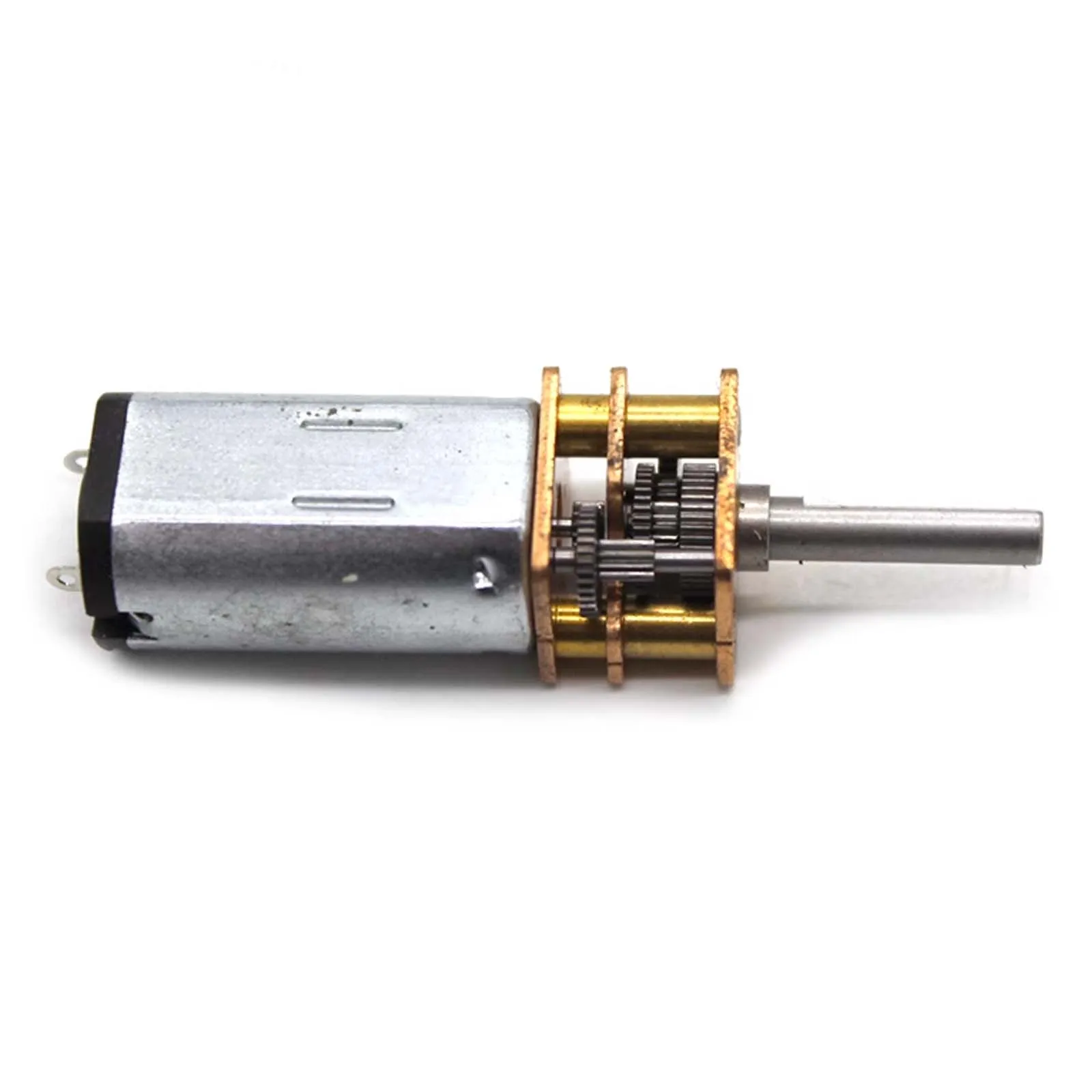 N30 Reduction Gear Motor 6V 1700rpm, High Torque Metal Gear Reduction Motor w/ D-Type Shaft for DIY Robot/Car/STEM Project 
N30 Reduction Gear Motor 6V 1700rpm, High Torque Metal Gear Reduction Motor w/ D-Type Shaft for DIY Robot/Car/STEM Project