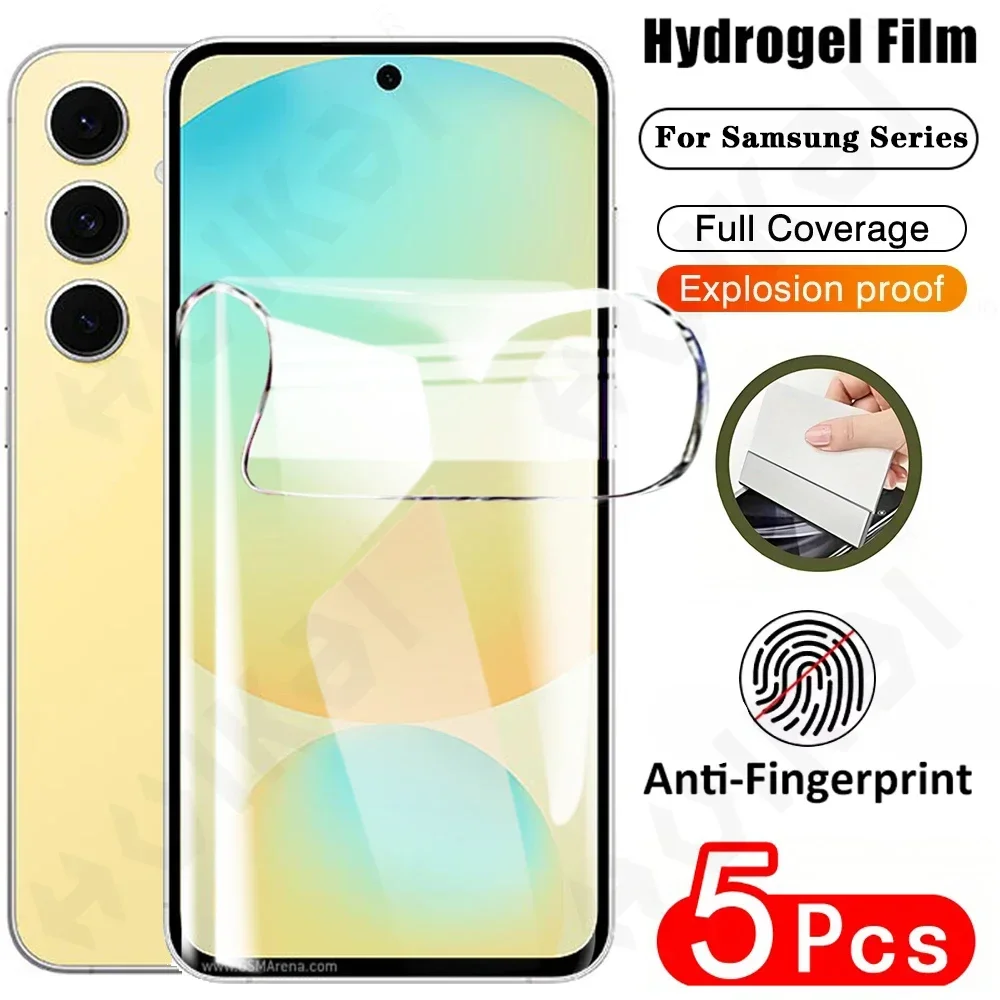 5 Pcs Hydrogel Film Screen Protector For Samsung Galaxy S25 S24 FE S23 S22 S21 Ultra A16 A55 A35 A15 4G 5G Screen Protector Film
5 Pcs Hydrogel Film Screen Protector For Samsung Galaxy S25 S24 FE S23 S22 S21 Ultra A16 A55 A35 A15 4G 5G Screen Protector Film