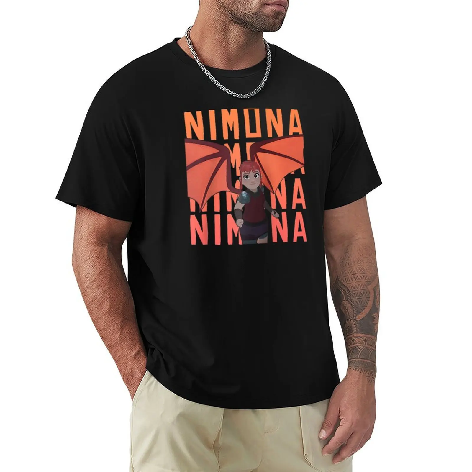 Nimona Shapeshifter Hero Name Stack Logo Raglan T-Shirt Holiday Party T-Shirt for Men
Nimona Shapeshifter Hero Name Stack Logo Raglan T-Shirt Holiday Party T-Shirt for Men